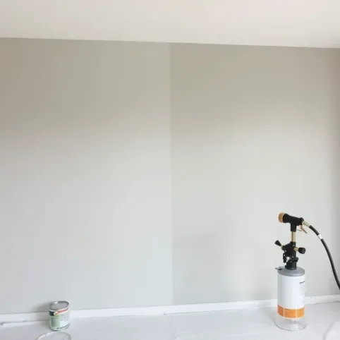 Czy pistoletem lakierniczym można malować ściany