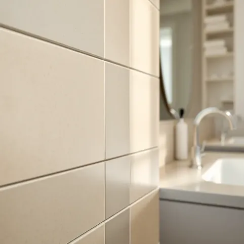 Czy płytki podłogowe można kłaść na ścianę