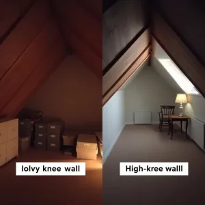 Czy podniesienie ścianki kolankowej to zmiana istotna