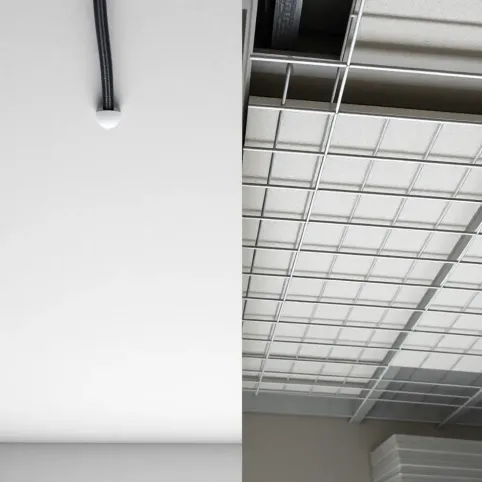 Czy tynkować sufit pod sufit podwieszany