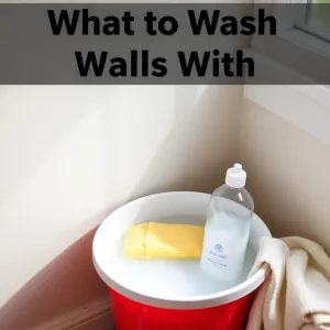 czym myć ściany