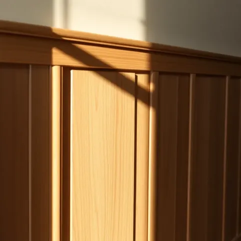 Czym pomalować boazerię drewnianą