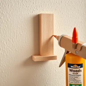 Czym przykleić drewno do ściany