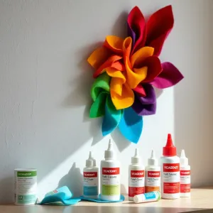 Czym przykleić filc do ściany