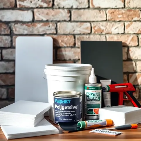 Czym przykleić styropian do ściany