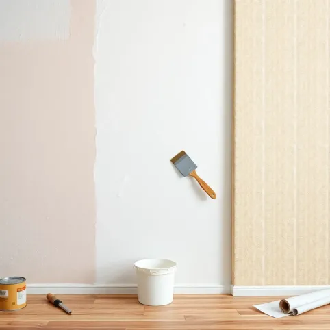 Czym przykryć baranek na ścianie