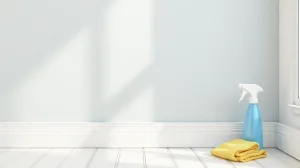 Czym wyczyścić białe listwy przypodłogowe