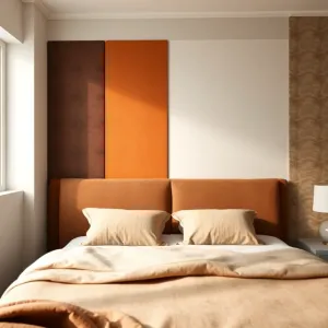 Czym wyłożyć ścianę za łóżkiem