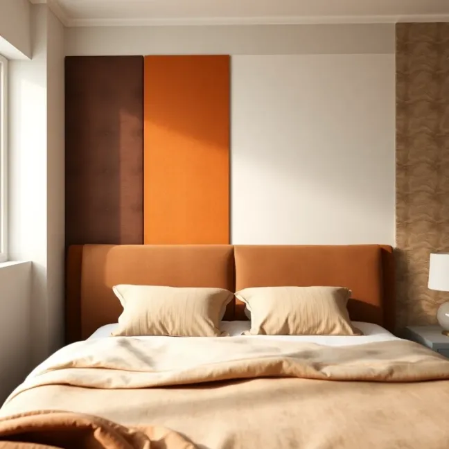 Czym wyłożyć ścianę za łóżkiem