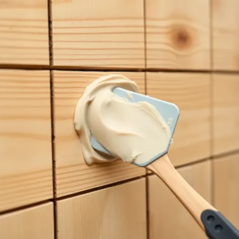 Czym wypełnić szpary między deskami na ścianie