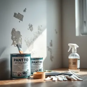 Czym zamalować pleśń na ścianie