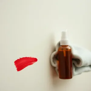 Czym zmyć pomadke ze ściany