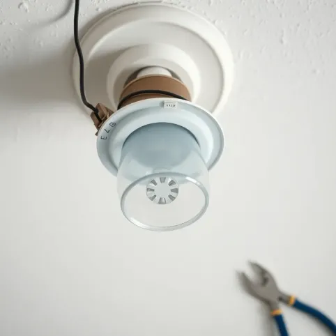 Demontaż lampy sufitowej cena