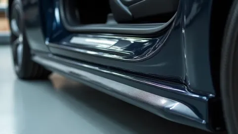 Demontaż listw progowych Audi