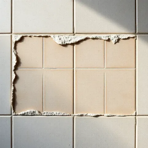 dlaczego płytki odpadają ze ściany