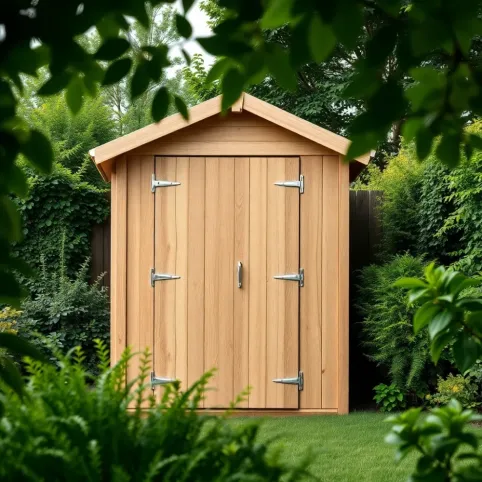 Domek narzędziowy z płyt OSB