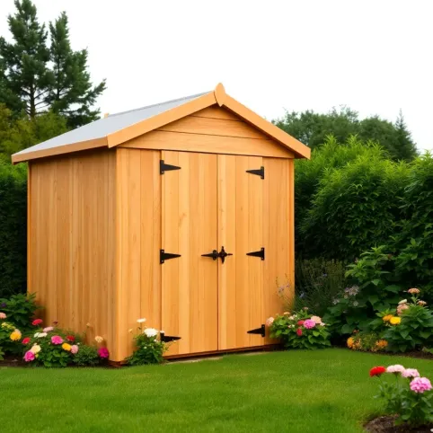 Domek ogrodowy z płyty OSB