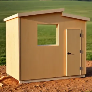 Domek z płyty OSB projekt