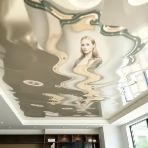 Folia na sufit jak lustro