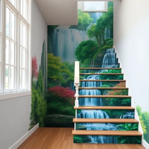 Fototapeta 3D Na Klatkę Schodową