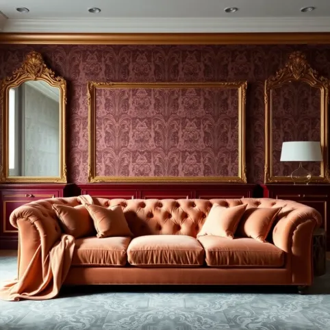 Fototapeta glamour do salonu