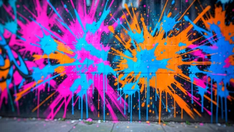 Fototapeta młodzieżowa graffiti