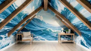 fototapeta na skosach