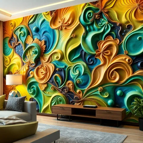 Fototapety 5D do salonu