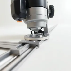 Frezarka do płyt gk z prowadnicą