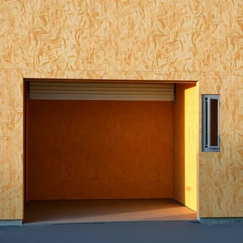 Garaż z płyt OSB projekt