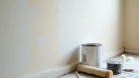 Gruntowanie pomalowanych ścian