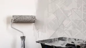 Gumowy wałek malarski do malowania ścian we wzory