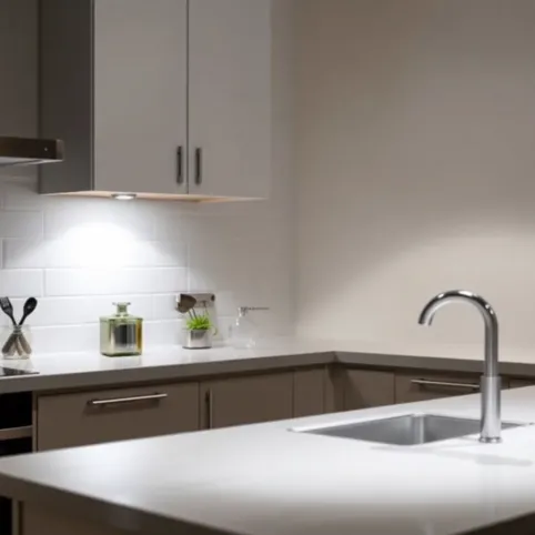 Halogeny w kuchni ile od ściany