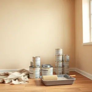 Ile kosztuje malowanie ścian z materiałem