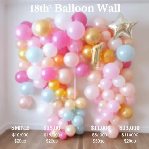 Ile kosztuje ścianka na 18