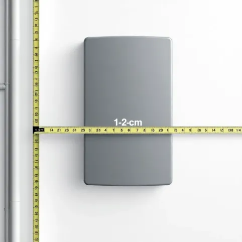 Ile można odsunąć geberit od ściany