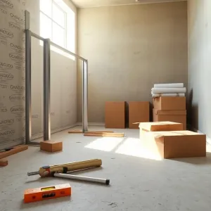 Ile trwa postawienie ścianki działowej