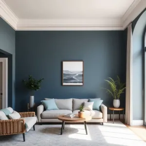 Inspiracje pokój dzienny kolory ścian