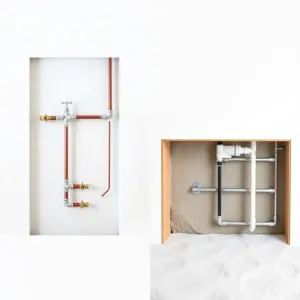 Instalacja wodna w ścianie czy podłodze