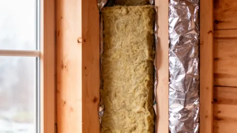 Izolacja ściany drewnianej