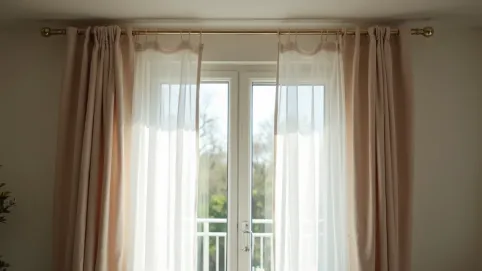 Jak dobrać karnisz do okna balkonowego