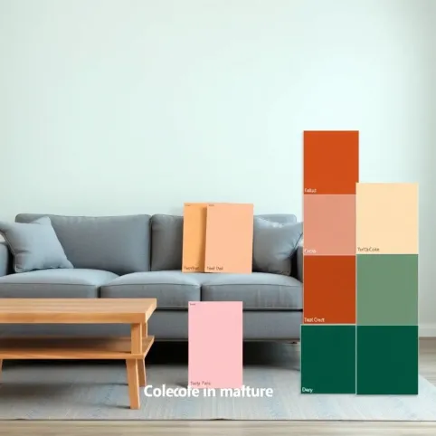 Jak dobrać kolor ścian do mebli