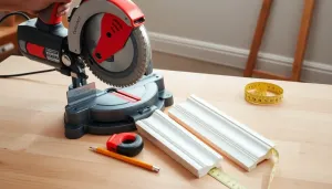 Jak dociąć listwy przysufitowe