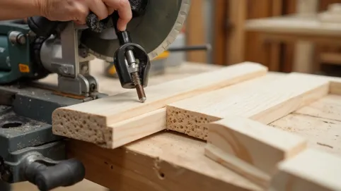 jak docinać listwy mdf pod kątem