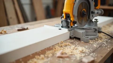 jak docinać listwy przypodłogowe mdf