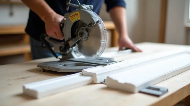 jak docinać listwy styropianowe