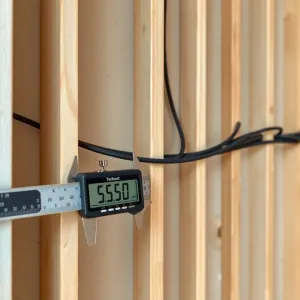 Jak głęboko kable elektryczne w ścianie