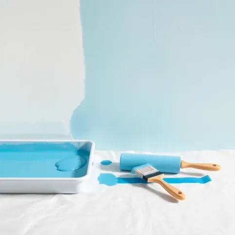 Jak malować farbą akrylową ściany