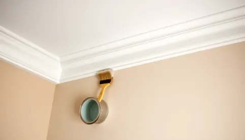 Jak malować listwy przysufitowe