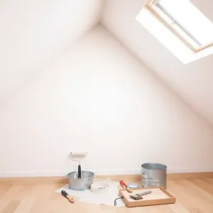 Jak malowac ściany na poddaszu